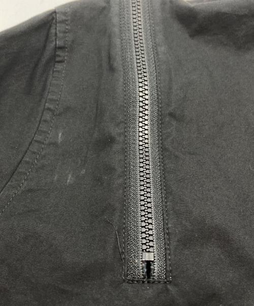 GROUND Y（グラウンドワイ）GROUND Y (グラウンドワイ) Zipper Shirt/ジッパーシャツ ブラック サイズ:3の古着・服飾アイテム