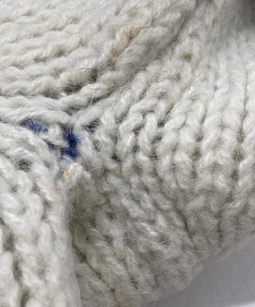 DRIES VAN NOTEN（ドリスヴァンノッテン）DRIES VAN NOTEN (ドリスヴァンノッテン) モヘアアルパカブレンドニット/Mohair Alpaca Blend Knit ブルー サイズ:Sの古着・服飾アイテム