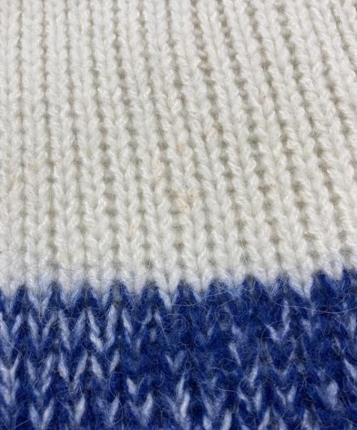 DRIES VAN NOTEN（ドリスヴァンノッテン）DRIES VAN NOTEN (ドリスヴァンノッテン) モヘアアルパカブレンドニット/Mohair Alpaca Blend Knit ブルー サイズ:Sの古着・服飾アイテム