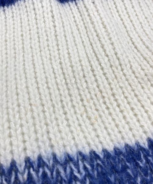 DRIES VAN NOTEN（ドリスヴァンノッテン）DRIES VAN NOTEN (ドリスヴァンノッテン) モヘアアルパカブレンドニット/Mohair Alpaca Blend Knit ブルー サイズ:Sの古着・服飾アイテム