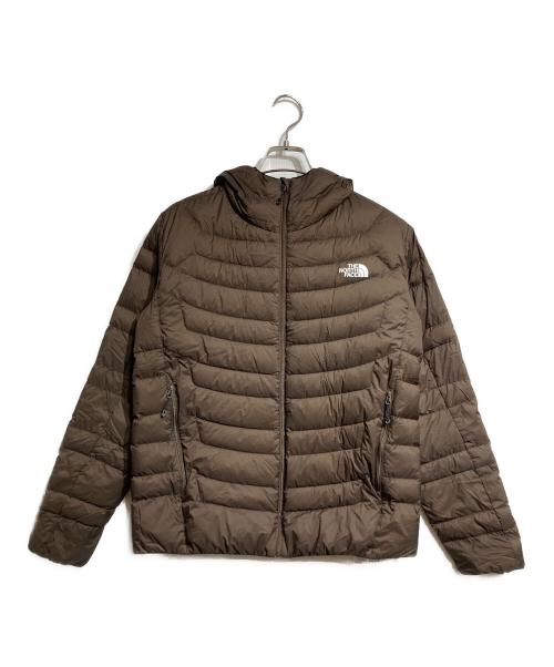 THE NORTH FACE（ザ ノース フェイス）THE NORTH FACE (ザ ノース フェイス) THUNDER HOODIE/サンダーフーディー ブラウン サイズ:Lの古着・服飾アイテム