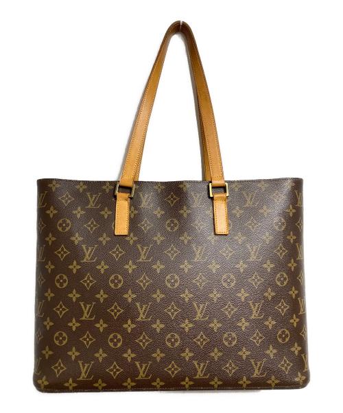 LOUIS VUITTON（ルイ ヴィトン）LOUIS VUITTON (ルイ ヴィトン) ショルダートートバッグ/Tote bag with shoulder straps ブラウンの古着・服飾アイテム