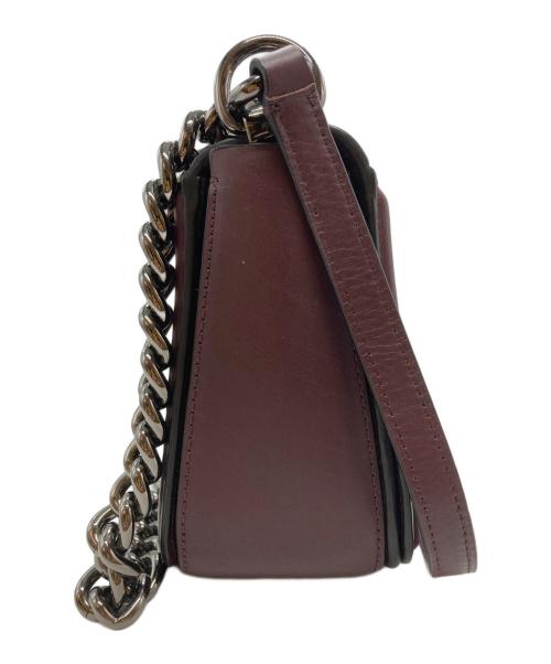 COACH（コーチ）COACH (コーチ) チェーンショルダーバッグ/chain shoulder bag ワインレッドの古着・服飾アイテム