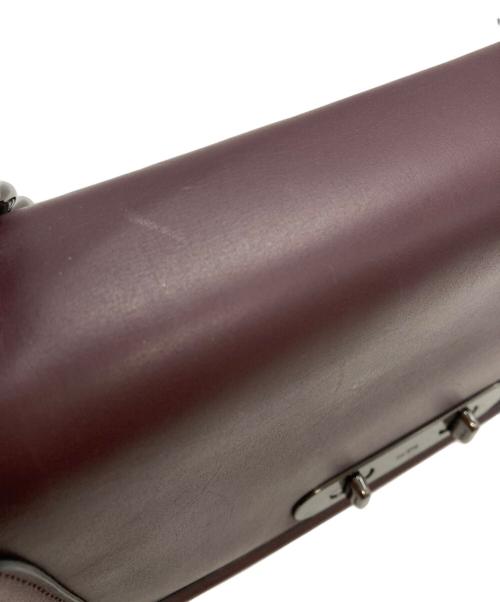 COACH（コーチ）COACH (コーチ) チェーンショルダーバッグ/chain shoulder bag ワインレッドの古着・服飾アイテム