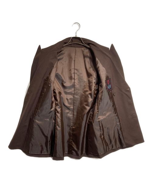 Jean Paul GAULTIER CLASSIQUE（ジャンポールゴルチエクラシック）Jean Paul GAULTIER CLASSIQUE (ジャンポールゴルチエクラシック) ダブルブレストストライプセットアップ/Double-Breasted Striped Suit ブラウン サイズ:48の古着・服飾アイテム