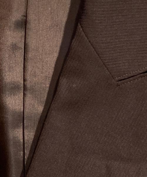 Jean Paul GAULTIER CLASSIQUE（ジャンポールゴルチエクラシック）Jean Paul GAULTIER CLASSIQUE (ジャンポールゴルチエクラシック) ダブルブレストストライプセットアップ/Double-Breasted Striped Suit ブラウン サイズ:48の古着・服飾アイテム