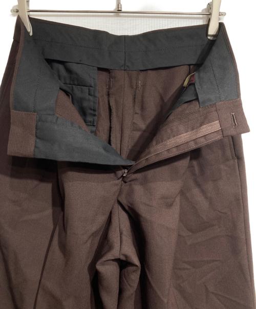 Jean Paul GAULTIER CLASSIQUE（ジャンポールゴルチエクラシック）Jean Paul GAULTIER CLASSIQUE (ジャンポールゴルチエクラシック) ダブルブレストストライプセットアップ/Double-Breasted Striped Suit ブラウン サイズ:48の古着・服飾アイテム