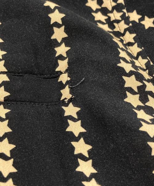 Saint Laurent Paris（サンローランパリ）Saint Laurent Paris (サンローランパリ) スターストライプS/Sシャツ/Star Striped S/S Shirt  ブラック サイズ:38の古着・服飾アイテム