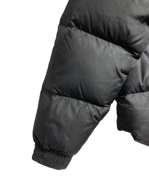 RockyMountainFeatherBed（ロッキーマウンテンフェザーベッド）RockyMountainFeatherBed (ロッキーマウンテンフェザーベッド) レザーヨークダウンジャケット/Leather yoke down jacket ブラック サイズ:38の古着・服飾アイテム