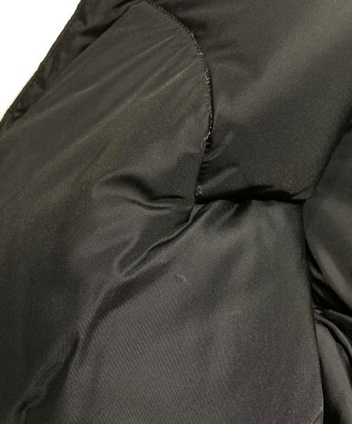 RockyMountainFeatherBed（ロッキーマウンテンフェザーベッド）RockyMountainFeatherBed (ロッキーマウンテンフェザーベッド) レザーヨークダウンジャケット/Leather yoke down jacket ブラック サイズ:38の古着・服飾アイテム