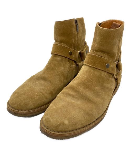 Saint Laurent Paris（サンローランパリ）Saint Laurent Paris (サンローランパリ) Nevada Harness boots/ネヴァダハーネスブーツ ブラウン サイズ:42 1/2の古着・服飾アイテム
