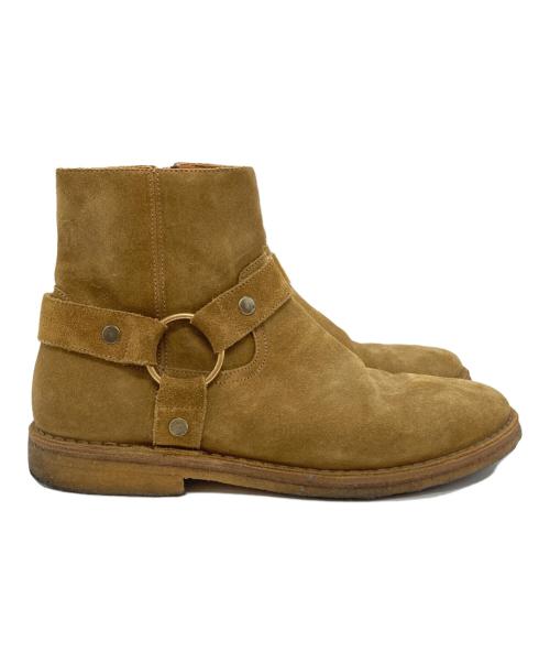 Saint Laurent Paris（サンローランパリ）Saint Laurent Paris (サンローランパリ) Nevada Harness boots/ネヴァダハーネスブーツ ブラウン サイズ:42 1/2の古着・服飾アイテム