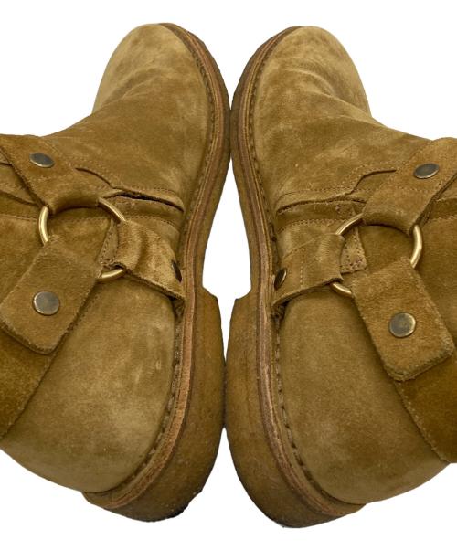 Saint Laurent Paris（サンローランパリ）Saint Laurent Paris (サンローランパリ) Nevada Harness boots/ネヴァダハーネスブーツ ブラウン サイズ:42 1/2の古着・服飾アイテム