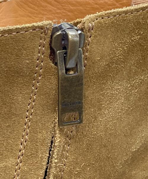 Saint Laurent Paris（サンローランパリ）Saint Laurent Paris (サンローランパリ) Nevada Harness boots/ネヴァダハーネスブーツ ブラウン サイズ:42 1/2の古着・服飾アイテム