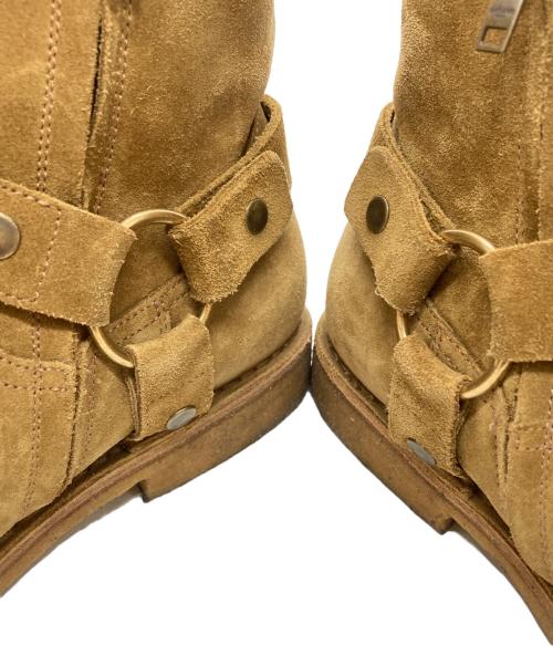 Saint Laurent Paris（サンローランパリ）Saint Laurent Paris (サンローランパリ) Nevada Harness boots/ネヴァダハーネスブーツ ブラウン サイズ:42 1/2の古着・服飾アイテム