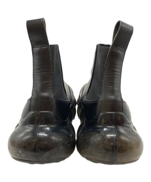 Mikio Sakabe（ミキオサカベ）Mikio Sakabe (ミキオサカベ) サイドゴアレザーブーツ/Side-gore leather boots ブラック サイズ:28の古着・服飾アイテム