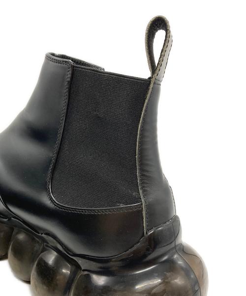 Mikio Sakabe（ミキオサカベ）Mikio Sakabe (ミキオサカベ) サイドゴアレザーブーツ/Side-gore leather boots ブラック サイズ:28の古着・服飾アイテム