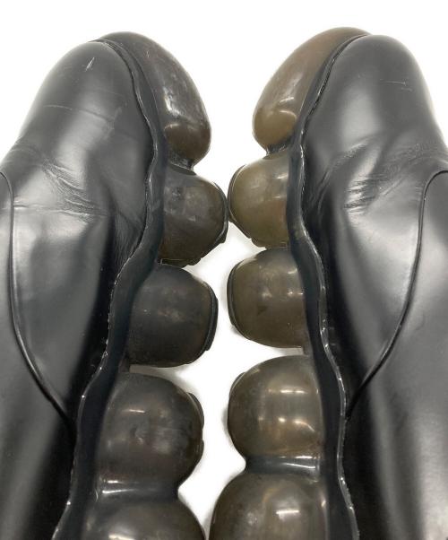 Mikio Sakabe（ミキオサカベ）Mikio Sakabe (ミキオサカベ) サイドゴアレザーブーツ/Side-gore leather boots ブラック サイズ:28の古着・服飾アイテム