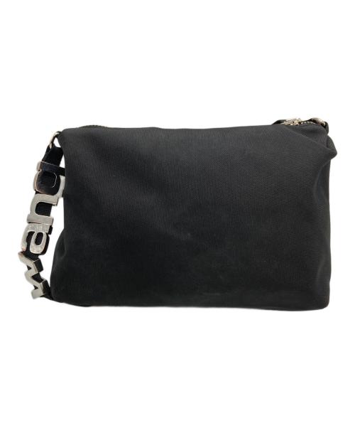 ALEXANDER WANG（アレキサンダー・ワン）ALEXANDER WANG (アレキサンダー・ワン) Heiress Nylon Sports Shoulder Bag/ヘイレス・ナイロン・スポーツ・ショルダーバッグ ブラックの古着・服飾アイテム