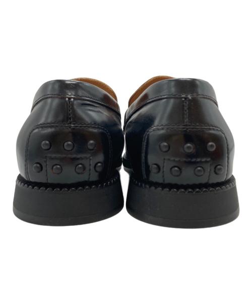 TOD'S（トッズ）TOD'S (トッズ) レザーローファー/Leather Loafer ブラック サイズ:39の古着・服飾アイテム