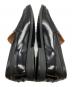 中古・古着 TOD'S (トッズ) レザーローファー/Leather Loafer ブラック サイズ:39：12000円