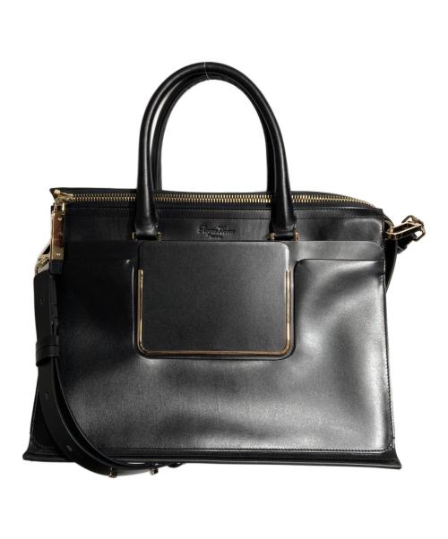 Roger Vivier（ロジェ ヴィヴィエ）Roger Vivier (ロジェ ヴィヴィエ) 2WAYショルダーバッグ/2-way shoulder bag ブラックの古着・服飾アイテム