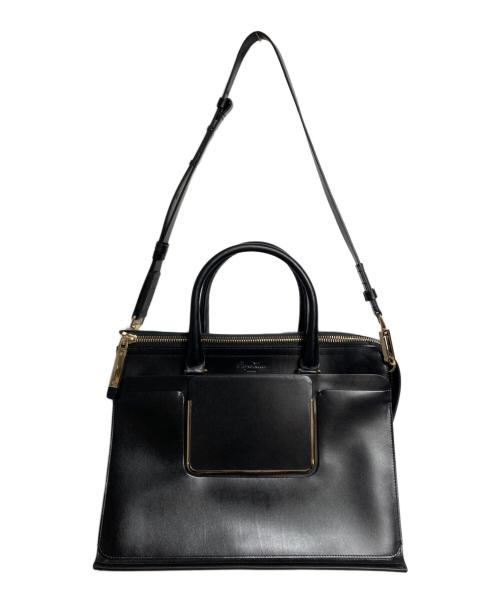 Roger Vivier（ロジェ ヴィヴィエ）Roger Vivier (ロジェ ヴィヴィエ) 2WAYショルダーバッグ/2-way shoulder bag ブラックの古着・服飾アイテム