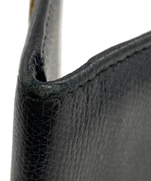 CHANEL（シャネル）CHANEL (シャネル) ココマーク2つ折りカードケース/ Coco Mark Card Case ブラックの古着・服飾アイテム