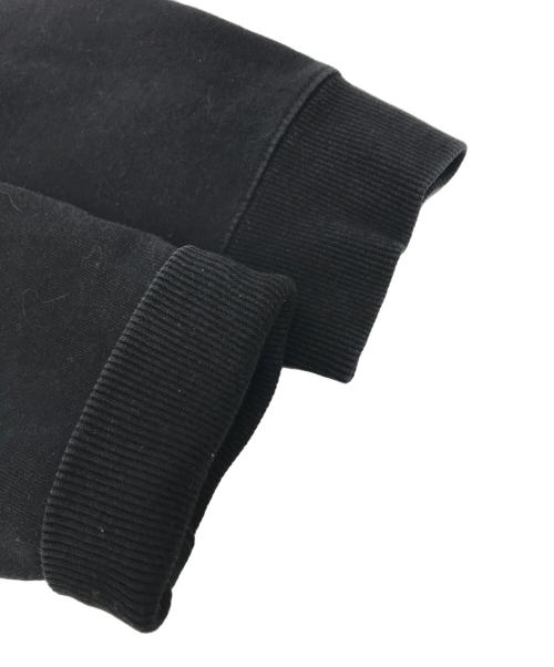 stussy（ステューシー）stussy (ステューシー) フロッキーロゴスウェット ブラック サイズ:Mの古着・服飾アイテム