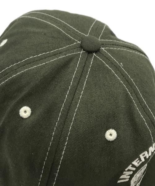 stussy（ステューシー）stussy (ステューシー) MID-DEPTH INTERNATIONAL CROWN STRAPBACK グリーンの古着・服飾アイテム
