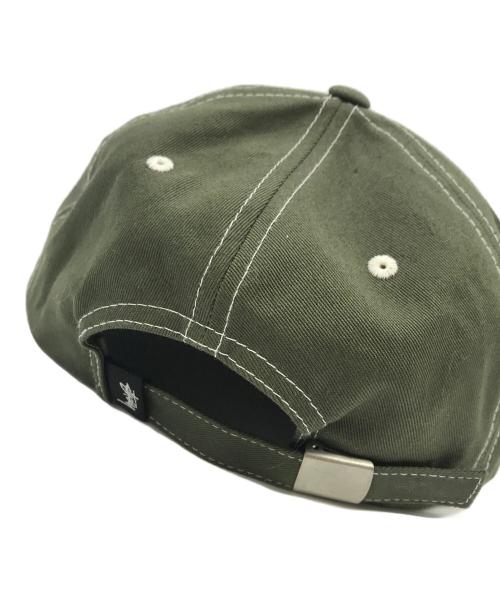 stussy（ステューシー）stussy (ステューシー) MID-DEPTH INTERNATIONAL CROWN STRAPBACK グリーンの古着・服飾アイテム