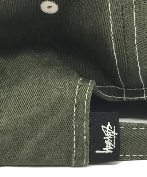 stussy（ステューシー）stussy (ステューシー) MID-DEPTH INTERNATIONAL CROWN STRAPBACK グリーンの古着・服飾アイテム