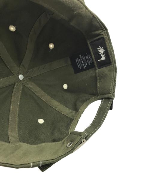 stussy（ステューシー）stussy (ステューシー) MID-DEPTH INTERNATIONAL CROWN STRAPBACK グリーンの古着・服飾アイテム