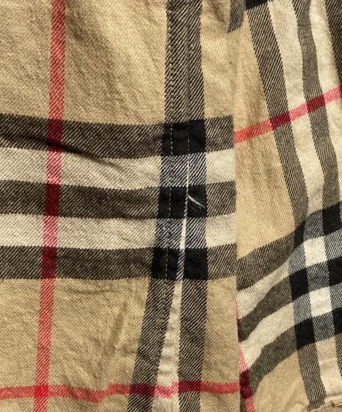 BURBERRY（バーバリー）BURBERRY (バーバリー) ノヴァチェックフランネルシャツ/ Nova Check Flannel Shirt ベージュ サイズ:Sの古着・服飾アイテム