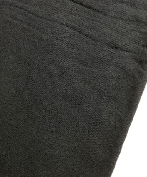 TASKS（タスク）TASKS (タスク) ダメージ加工スウェットワイドパンツ/Sweat Wide Pants ブラック サイズ:Freeの古着・服飾アイテム