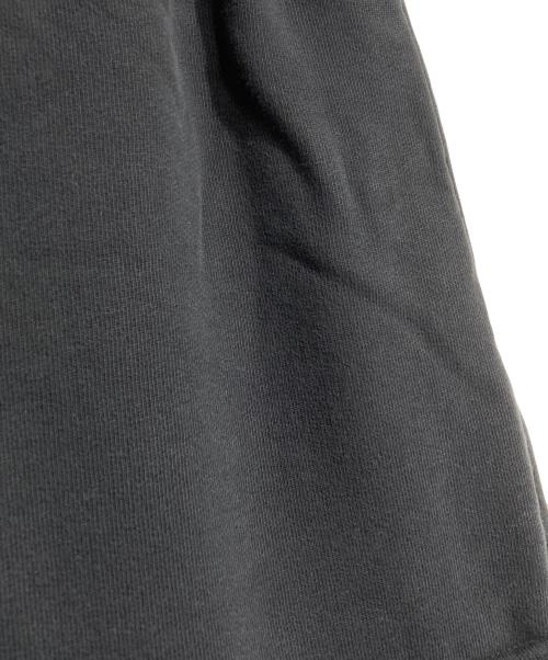 TASKS（タスク）TASKS (タスク) ダメージ加工スウェットワイドパンツ/Sweat Wide Pants ブラック サイズ:Freeの古着・服飾アイテム