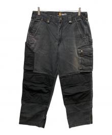 CarHartt（カーハート）の古着「ダブルニーリップストップカーゴパンツ」｜ブラック