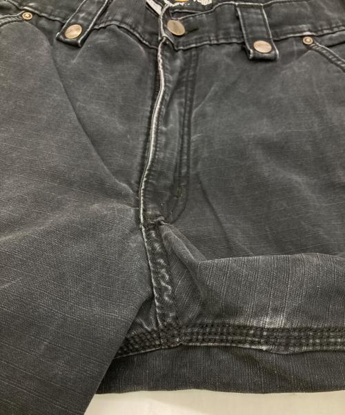CarHartt（カーハート）CarHartt (カーハート) ダブルニーリップストップカーゴパンツ ブラック サイズ:36の古着・服飾アイテム