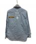 A BATHING APE (ア ベイシング エイプ) シャンブレーシャツ ブルー サイズ:M：6000円