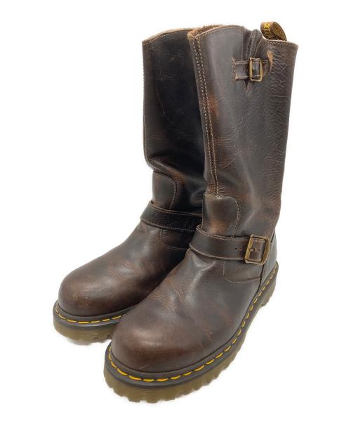 Dr.Martens（ドクターマーチン）Dr.Martens (ドクターマーチン) CASE ENGINEER BOOT/エンジニアブーツ ブラウン サイズ:24の古着・服飾アイテム