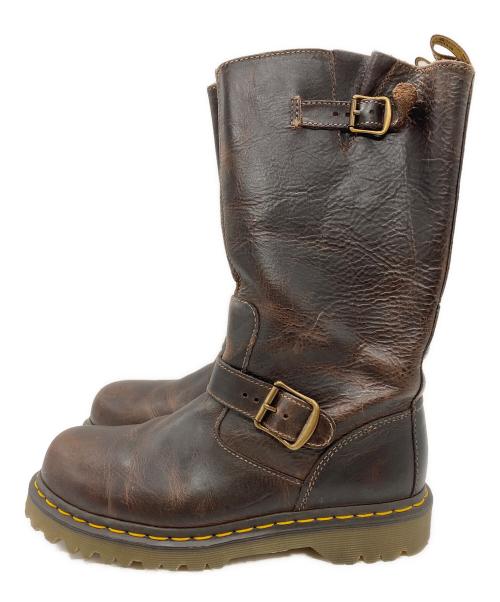 Dr.Martens（ドクターマーチン）Dr.Martens (ドクターマーチン) CASE ENGINEER BOOT/エンジニアブーツ ブラウン サイズ:24の古着・服飾アイテム