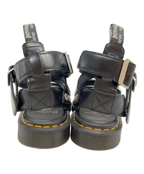 Dr.Martens（ドクターマーチン）Dr.Martens (ドクターマーチン) RICK OWENS (リックオウエンス) GRYPHON STRAP R0 ブラック サイズ:24㎝の古着・服飾アイテム
