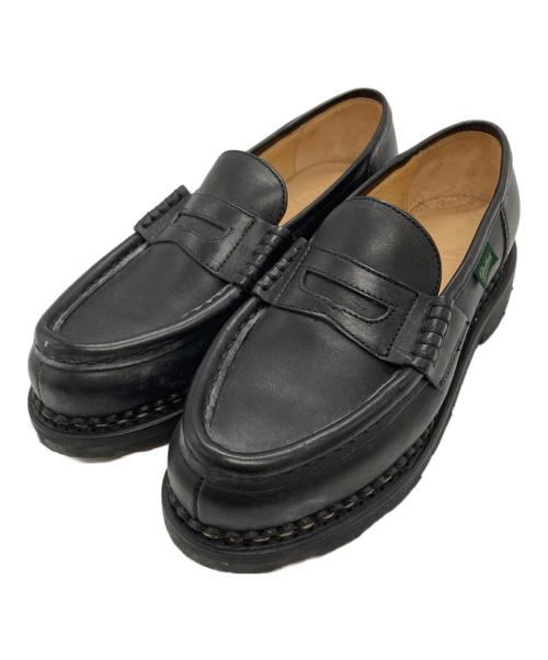 PARABOOT（パラブーツ）PARABOOT (パラブーツ) コインローファー/Coin Loafer ブラック サイズ:22の古着・服飾アイテム