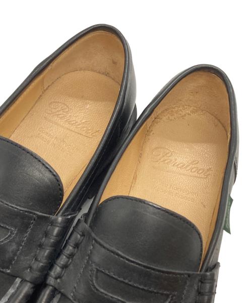 PARABOOT（パラブーツ）PARABOOT (パラブーツ) コインローファー/Coin Loafer ブラック サイズ:22の古着・服飾アイテム