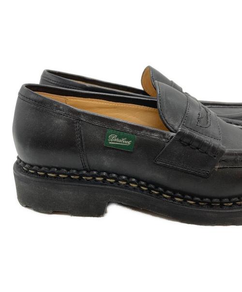 PARABOOT（パラブーツ）PARABOOT (パラブーツ) コインローファー/Coin Loafer ブラック サイズ:22の古着・服飾アイテム
