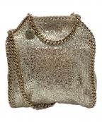 STELLA McCARTNEYステラマッカートニー）の古着「Falabella Tiny Tote Bag/ファラベラタイニートートバッグ」｜ゴールド