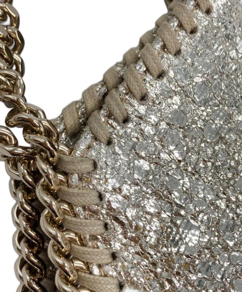 STELLA McCARTNEY（ステラマッカートニー）STELLA McCARTNEY (ステラマッカートニー) Falabella Tiny Tote Bag/ファラベラタイニートートバッグ ゴールドの古着・服飾アイテム