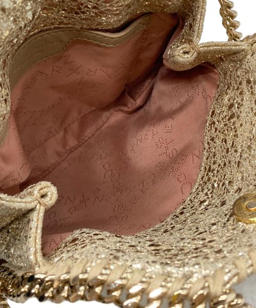 STELLA McCARTNEY（ステラマッカートニー）STELLA McCARTNEY (ステラマッカートニー) Falabella Tiny Tote Bag/ファラベラタイニートートバッグ ゴールドの古着・服飾アイテム