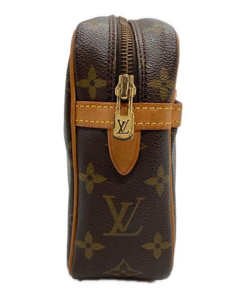LOUIS VUITTON（ルイ ヴィトン）LOUIS VUITTON (ルイ ヴィトン) クラッチバッグ/ Compiègne 23  ブラウンの古着・服飾アイテム