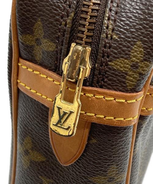 LOUIS VUITTON（ルイ ヴィトン）LOUIS VUITTON (ルイ ヴィトン) クラッチバッグ/ Compiègne 23  ブラウンの古着・服飾アイテム